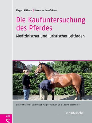 cover image of Die Kaufuntersuchung des Pferdes